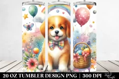 Colorful Cute Dog | 20 oz Tumbler Product Image 2