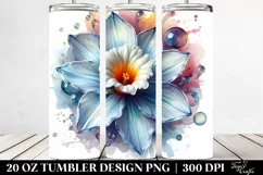 Detailed Glossy Narcissus -like Material | 20 Oz Tumbler Product Image 2
