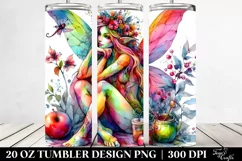 Funny Sitting Fairy | 20 oz Tumbler Product Image 2