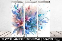 Monkey made of Flowers 20 Oz Tumbler Product Image 2