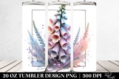 Glossy Foxglove Tumbler Product Image 2