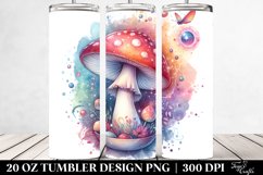 Magical Mushroom Pastel | 20 Oz Tumbler Product Image 2