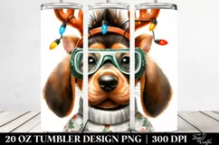 Enthusiastic Bloodhound, High-Res 20 Oz Tumbler Product Image 2