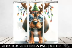 Enthusiastic Bloodhound, High-Res 20 Oz Tumbler Product Image 2