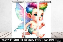 Modest Cute Fairy Watercolor 20 Oz Tumbler Product Image 2