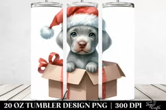 Enthusiastic Weimaraner, High-Res 20 Oz Tumbler Product Image 2