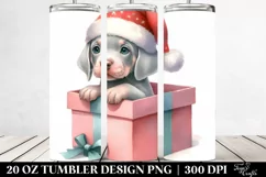 Enthusiastic Weimaraner, High-Res 20 Oz Tumbler Product Image 2