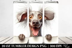 Funny Weimaraner Peek | 20 Oz Tumbler Product Image 2