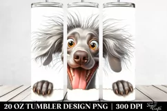 Funny Cute Crazy Looking Weimaraner | 20 Oz Tumbler Product Image 2