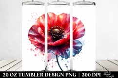 Shiny Poppy | 20 Oz Tumbler Product Image 2