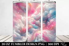 Colorful Pinkish Gliterry Background | 20 oz Tumbler Product Image 2