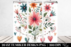 Spring 20 Oz Tumbler Png Product Image 2