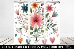 Spring 20 Oz Tumbler Png Product Image 2
