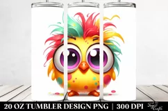 Crazy Baby Chicken | 20 Oz Tumbler Product Image 2