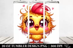 Crazy Baby Chicken | 20 Oz Tumbler Product Image 2
