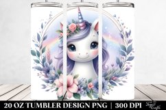 Pastel Baby Unicorn Tumbler | 20 Oz Product Image 2