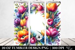 Colorful Text Frame | 20 oz Tumbler Product Image 2