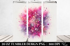 Colorful Magenta Background | 20 oz Tumbler Product Image 2