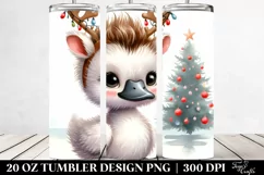 Enthusiastic Swan, High-Res 20 Oz Tumbler Product Image 2