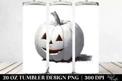 Digital Painting JACK-O'-LANTERN | 20 oz Tumbler Product Image 2