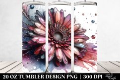 Shiny Gerbera Splash | 20 oz Tumbler Product Image 2