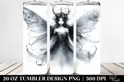 Gothic Fairy Watercolor | 20 oz Tumbler Product Image 2