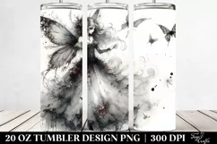 Gothic Fairy Portrait | 20 oz Tumbler Product Image 2