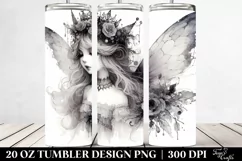 Washed Gothic Fairy Design | 20 oz Tumbler Product Image 2