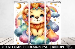20 Oz Tumbler Sublimation | Vibrant Watercolor Ranunculus Product Image 2