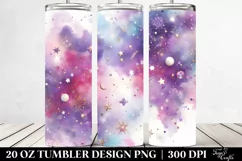 Colorful Purple Glitery Texture | 20 oz Tumbler Product Image 2