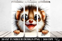 Crazy Looking Weasel | 20 oz Tumbler Product Image 2