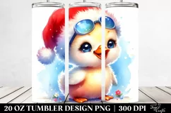 Enthusiastic Swan, High-Res 20 Oz Tumbler Product Image 2