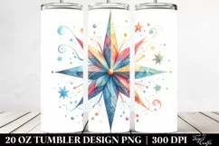 Wimsical Colorful Star | 20 oz Tumbler Product Image 2