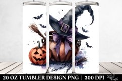 Simple Halloween Coquette Bow | 20 Oz Tumbler Product Image 2