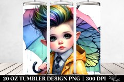 Baby Fairy Posing 20 Oz Tumbler Product Image 2