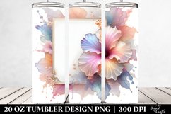 Shiny Hibiscus Art | 20 oz Tumbler Product Image 2