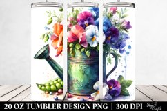 20 Oz Tumbler Sublimation | Colorful Sprinkling Can Sweet Product Image 2