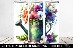 20 Oz Tumbler Sublimation | Colorful Sprinkling Can Sweet Product Image 2