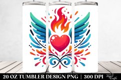 Love 20 Oz Tumbler Png Product Image 2