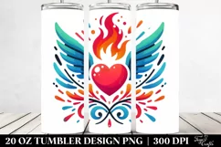 Love 20 Oz Tumbler Png Product Image 2