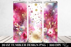 Glittery Magenta Background | 20 oz Tumbler Product Image 2