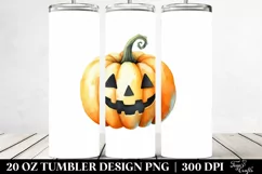 Funny Halloween Pumpkin 20 Oz Tumbler Product Image 2