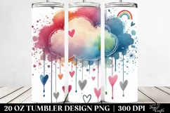 Love 20 Oz Tumbler Png Product Image 2