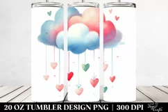 Valentines 20 Oz Tumbler Png Product Image 2
