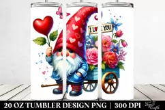 Love 20 Oz Tumbler Png Product Image 2