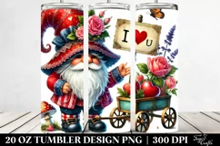 Valentines 20 Oz Tumbler Png Product Image 2