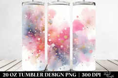 Colorful Pinkish Glitery Texture | 20 oz Tumbler Product Image 2