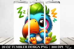 Crazy Baby Toucan | 20 Oz Tumbler Product Image 2