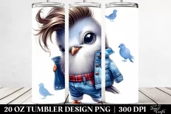 Baby Dove Playing 20 Oz Tumbler Product Image 2