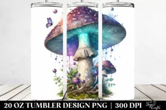 Detailed Magical Mushroom | 20 Oz Tumbler Product Image 2
